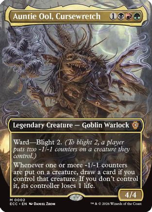 Auntie Ool, Cursewretch (ECC-002) [Commander: Lorwyn Eclipsed] Foil MTG Single Wizards of the Coast