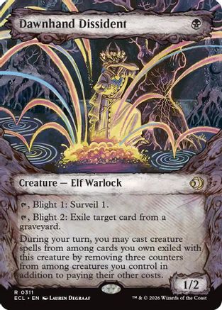 Dawnhand Dissident (ECL-311) [Lorwyn Eclipsed] MTG Single Wizards of the Coast