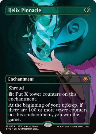 Helix Pinnacle (Borderless) (SPG-139) [Special Guests] Foil MTG Single Special Guests