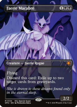Faerie Macabre (SPG-134) [Special Guests] MTG Single Wizards of the Coast