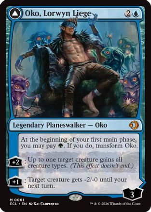 Oko, Lorwyn Liege (ECL-061) [Lorwyn Eclipsed] MTG Single Lorwyn Eclipsed