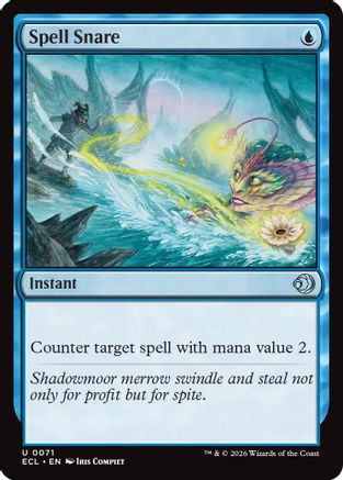 Spell Snare (ECL-071) [Lorwyn Eclipsed] Foil MTG Single Lorwyn Eclipsed