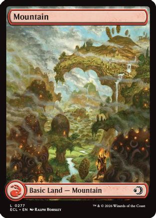 Mountain (0277) (ECL-277) [Lorwyn Eclipsed] MTG Single Lorwyn Eclipsed