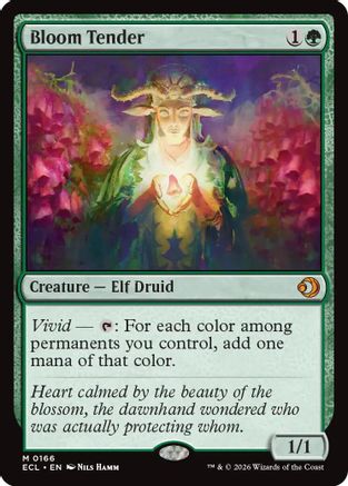 Bloom Tender (ECL-166) [Lorwyn Eclipsed] MTG Single Wizards of the Coast
