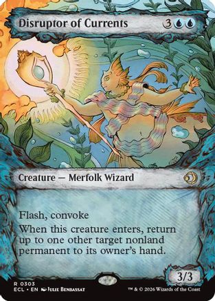 Disruptor of Currents (ECL-303) [Lorwyn Eclipsed] Foil MTG Single Wizards of the Coast