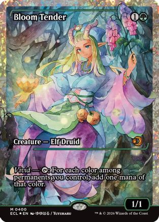 Bloom Tender (0400) (Fracture Foil) (ECL-400) [Lorwyn Eclipsed] Foil MTG Single Wizards of the Coast