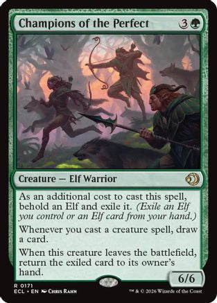 Champions of the Perfect (ECL-171) [Lorwyn Eclipsed] MTG Single Wizards of the Coast