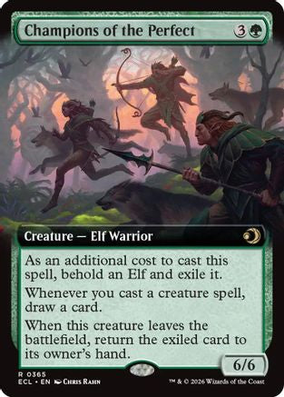 Champions of the Perfect (ECL-365) [Lorwyn Eclipsed] MTG Single Wizards of the Coast