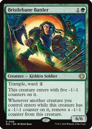 Bristlebane Battler (ECL-168) [Lorwyn Eclipsed] MTG Single Wizards of the Coast