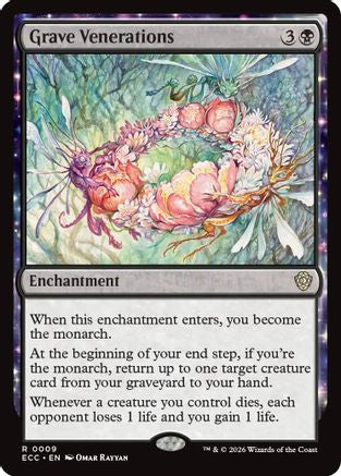 Grave Venerations (ECC-009) [Commander: Lorwyn Eclipsed] MTG Single Commander: Lorwyn Eclipsed