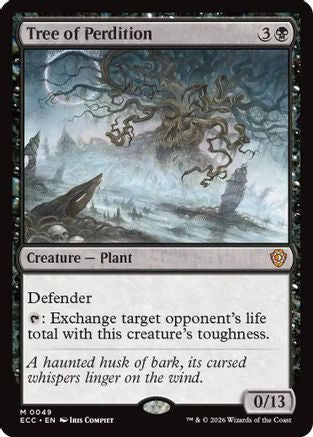 Tree of Perdition (ECC-049) [Commander: Lorwyn Eclipsed] MTG Single Commander: Lorwyn Eclipsed