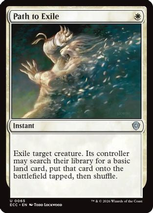 Path to Exile (ECC-065) [Commander: Lorwyn Eclipsed] MTG Single Commander: Lorwyn Eclipsed