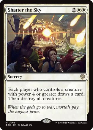 Shatter the Sky (ECC-066) [Commander: Lorwyn Eclipsed] MTG Single Commander: Lorwyn Eclipsed