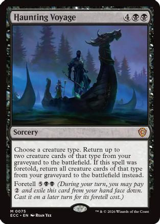 Haunting Voyage (ECC-075) [Commander: Lorwyn Eclipsed] MTG Single Commander: Lorwyn Eclipsed