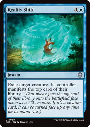 Reality Shift (ECC-068) [Commander: Lorwyn Eclipsed] MTG Single Commander: Lorwyn Eclipsed