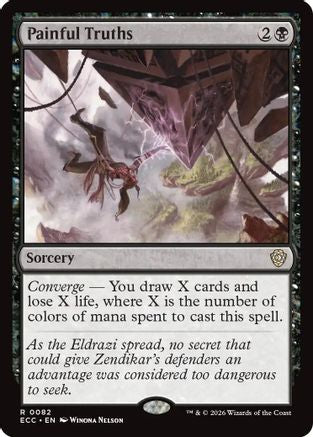 Painful Truths (ECC-082) [Commander: Lorwyn Eclipsed] MTG Single Commander: Lorwyn Eclipsed