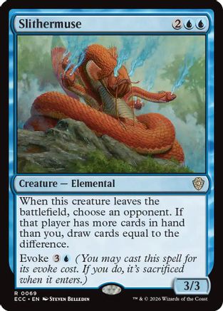 Slithermuse (ECC-069) [Commander: Lorwyn Eclipsed] MTG Single Commander: Lorwyn Eclipsed