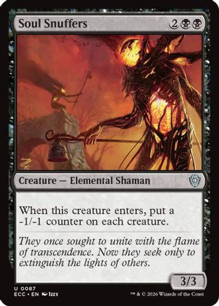 Soul Snuffers (ECC-087) [Commander: Lorwyn Eclipsed] MTG Single Commander: Lorwyn Eclipsed