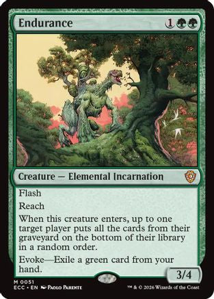 Endurance (ECC-051) [Commander: Lorwyn Eclipsed] MTG Single Wizards of the Coast