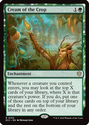 Cream of the Crop (ECC-102) [Commander: Lorwyn Eclipsed] MTG Single Wizards of the Coast