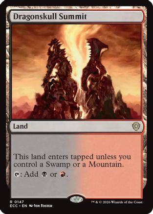 Dragonskull Summit (ECC-147) [Commander: Lorwyn Eclipsed] MTG Single Wizards of the Coast