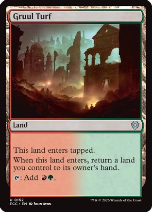 Gruul Turf (ECC-152) [Commander: Lorwyn Eclipsed] MTG Single Commander: Lorwyn Eclipsed