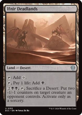 Ifnir Deadlands (ECC-153) [Commander: Lorwyn Eclipsed] MTG Single Commander: Lorwyn Eclipsed
