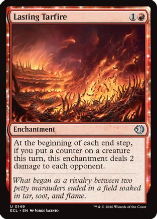 Lasting Tarfire (ECL-149) [Lorwyn Eclipsed] MTG Single Lorwyn Eclipsed