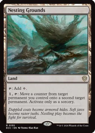 Nesting Grounds (ECC-155) [Commander: Lorwyn Eclipsed] MTG Single Commander: Lorwyn Eclipsed