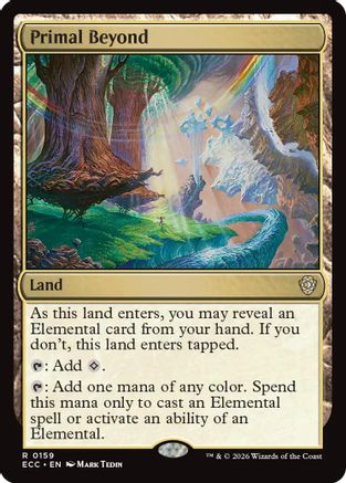 Primal Beyond (ECC-159) [Commander: Lorwyn Eclipsed] MTG Single Commander: Lorwyn Eclipsed