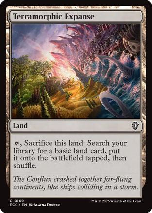 Terramorphic Expanse (ECC-169) [Commander: Lorwyn Eclipsed] MTG Single Commander: Lorwyn Eclipsed