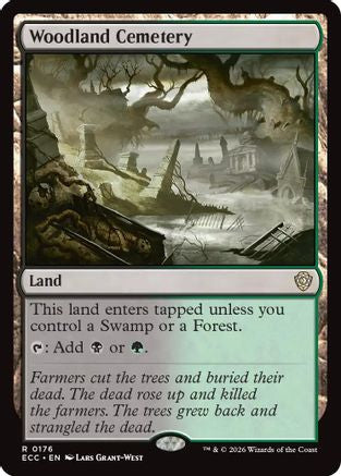 Woodland Cemetery (ECC-176) [Commander: Lorwyn Eclipsed] MTG Single Commander: Lorwyn Eclipsed
