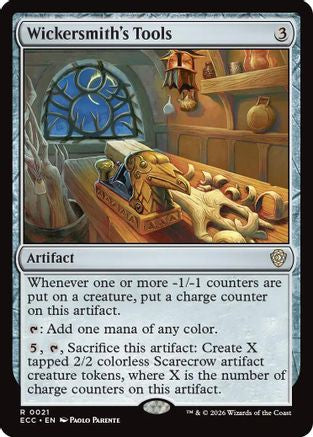 Wickersmith's Tools (ECC-021) [Commander: Lorwyn Eclipsed] MTG Single Commander: Lorwyn Eclipsed