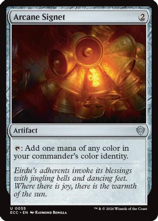 Arcane Signet (0055) (ECC-055) [Commander: Lorwyn Eclipsed] MTG Single Wizards of the Coast