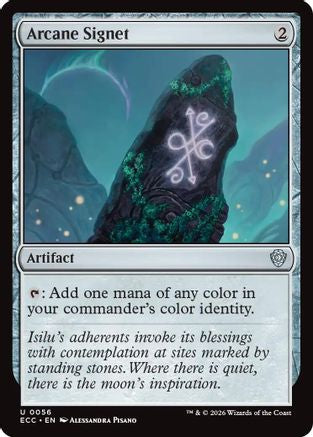 Arcane Signet (0056) (ECC-056) [Commander: Lorwyn Eclipsed] MTG Single Wizards of the Coast