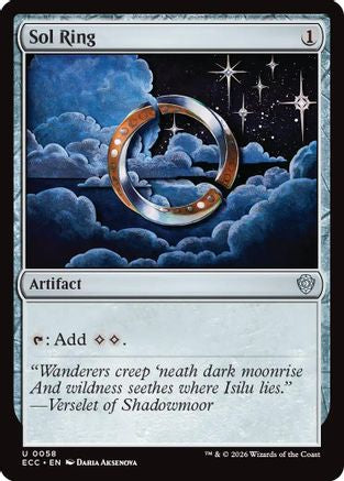Sol Ring (0058) (ECC-058) [Commander: Lorwyn Eclipsed] MTG Single Commander: Lorwyn Eclipsed