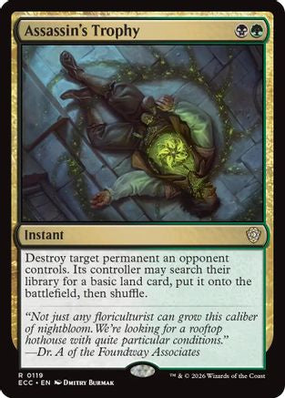 Assassin's Trophy (ECC-119) [Commander: Lorwyn Eclipsed] MTG Single Wizards of the Coast