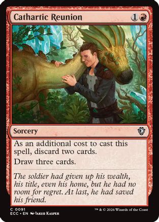 Cathartic Reunion (ECC-091) [Commander: Lorwyn Eclipsed] MTG Single Wizards of the Coast