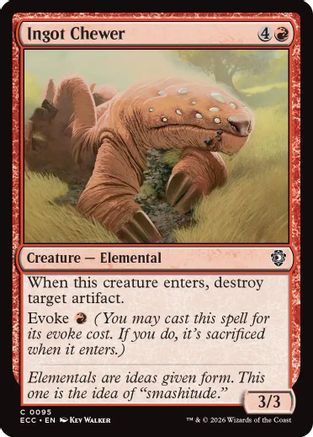 Ingot Chewer (ECC-095) [Commander: Lorwyn Eclipsed] MTG Single Commander: Lorwyn Eclipsed