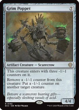 Grim Poppet (ECC-142) [Commander: Lorwyn Eclipsed] MTG Single Commander: Lorwyn Eclipsed