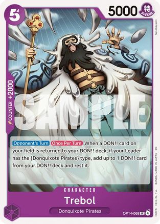 Trebol (OP14-068) [The Azure Sea's Seven] One Piece Single Bandai