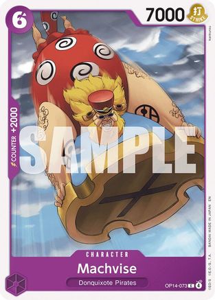 Machvise (OP14-073) [The Azure Sea's Seven] One Piece Single Bandai