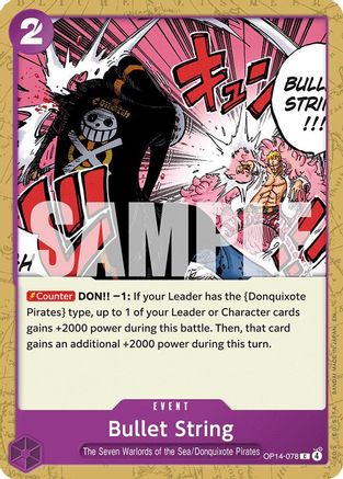 Bullet String (OP14-078) [The Azure Sea's Seven] One Piece Single Bandai