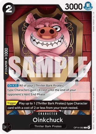 Oinkchuck (OP14-082) [The Azure Sea's Seven] One Piece Single Bandai