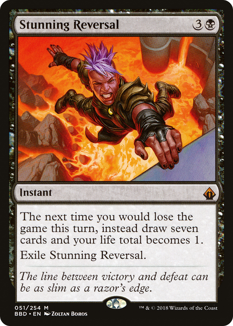 Stunning Reversal (BBD-051) [Battlebond] Foil MTG Single Wizards of the Coast