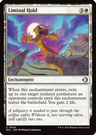 Liminal Hold (ECL-024) [Lorwyn Eclipsed] Foil MTG Single Lorwyn Eclipsed