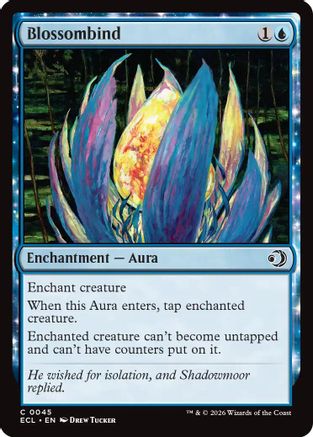 Blossombind (ECL-045) [Lorwyn Eclipsed] Foil MTG Single Wizards of the Coast