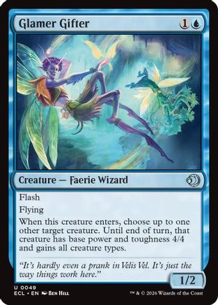 Glamer Gifter (ECL-049) [Lorwyn Eclipsed] MTG Single Lorwyn Eclipsed