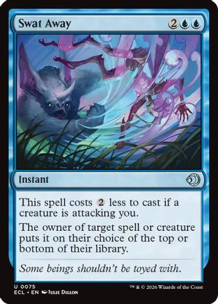 Swat Away (ECL-075) [Lorwyn Eclipsed] Foil MTG Single Lorwyn Eclipsed