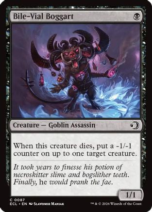 Bile-Vial Boggart (ECL-087) [Lorwyn Eclipsed] MTG Single Wizards of the Coast